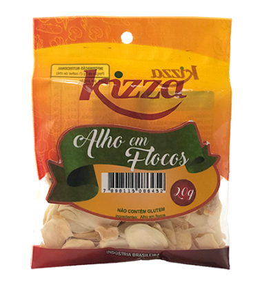 Alho em flocos